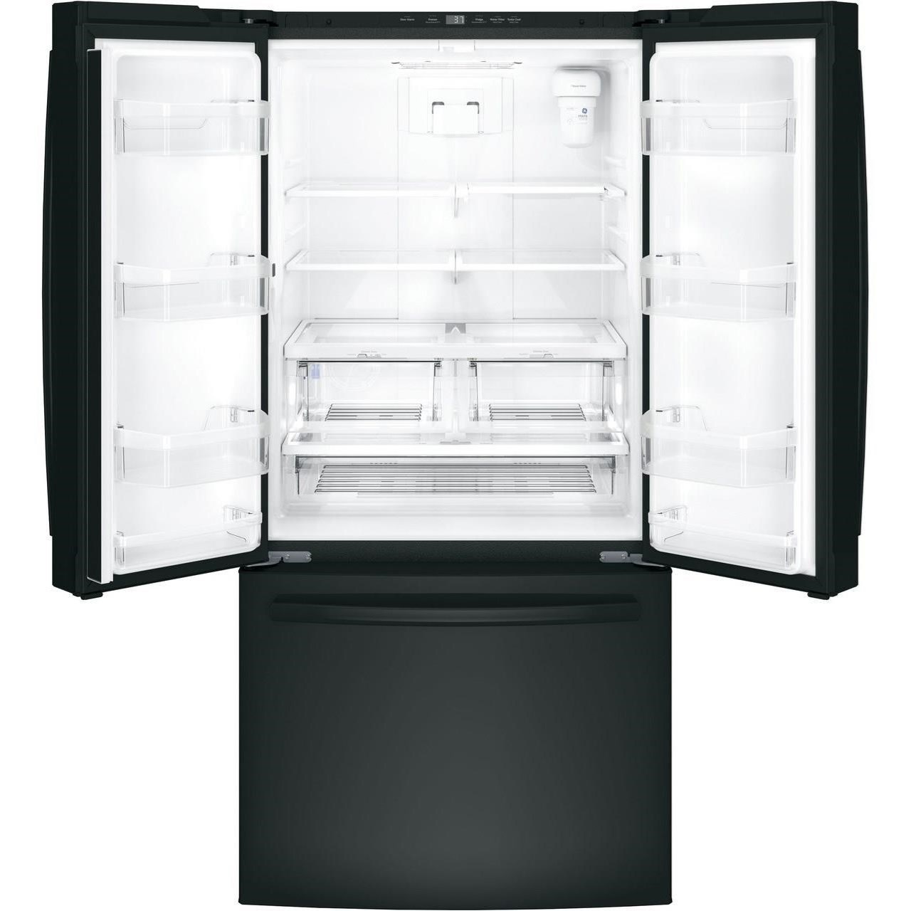 Ge 18.6 shop french door refrigerator